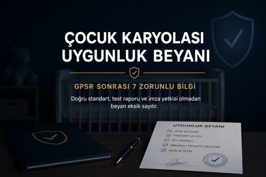 Çocuk Karyolası Uygunluk Beyanı: 7 Zorunlu Bilgi 1 Çocuk Karyolası Uygunluk Beyanı: 7 Zorunlu Bilgi