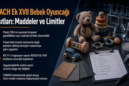 REACH Ek XVII Bebek Oyuncağı: Kısıtlar ve Limitler 6 REACH Ek XVII Bebek Oyuncağı: Kısıtlar ve Limitler
